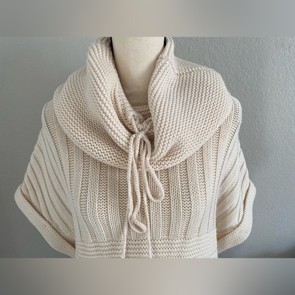 Alice+Olivia 100% Merino Wool Cowl Neck Printed Knit Long Sweater Size Small - Picture 6 of 10